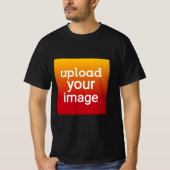 Benutzerdefiniertes Foto Upload T - Shirt - Person (Vorderseite)