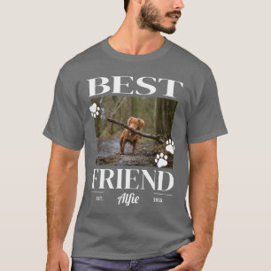 Benutzerdefiniertes Foto vom besten Freund Hund Ka T-Shirt