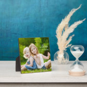 Benutzerdefiniertes Foto von Mama mit moderner Sch Fotoplatte (InSitu)