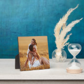 Benutzerdefiniertes Foto von Mama mit moderner Sch Fotoplatte (InSitu)