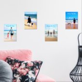 Benutzerdefiniertes Foto Wall Art Set Ihre Fotos u (Wohnzimmer)