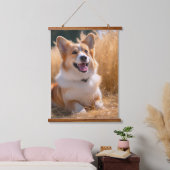 Benutzerdefiniertes Foto Wandteppich Mit Holzrahmen (Schlafzimmer)