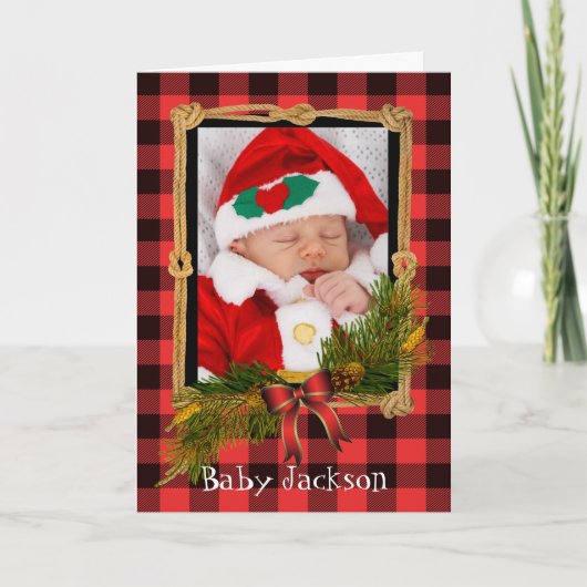 Benutzerdefiniertes Foto Weihnachten Ihrem Foto Ka (Vorderseite)