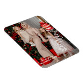 Benutzerdefiniertes Foto Weihnachtskartenmagazin,  Magnet (Rechte Seite)