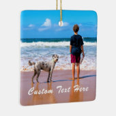 Benutzerdefiniertes Foto Weihnachtsschmuck Ihre Fo (Rechts)