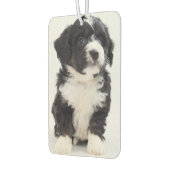 Benutzerdefiniertes Foto Welpen-Hund Personalisier Autolufterfrischer (Links)