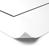 Benutzerdefiniertes Foto! Weltbest Chorkie Poster (Ecke)