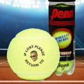 Benutzerdefiniertes Foto, wenn Sie verloren haben, Tennisbälle