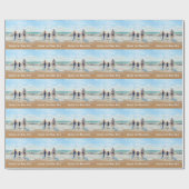 Benutzerdefiniertes Foto-Wrapper für Fotos und Tex Geschenkpapier (Flach)