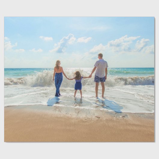 Benutzerdefiniertes Foto-Wrapper - Ihr eigenes Des Geschenkpapier (Flach)