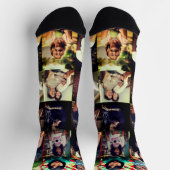 Benutzerdefiniertes Foto x12 Socken (Oben)