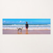 Benutzerdefiniertes Foto Yoga Mat Design Ihre eige Yogamatte (Rückseite (Horizontal))