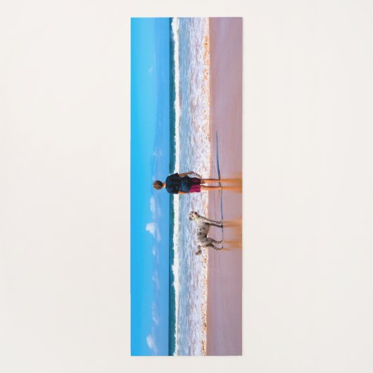 Benutzerdefiniertes Foto Yoga Mat Design Ihre eige Yogamatte (Rückseite)