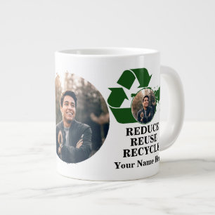 Benutzerdefiniertes Foto zum Erden reduzieren Wied Jumbo-Tasse