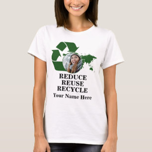 Benutzerdefiniertes Foto zum Erden reduzieren Wied T-Shirt