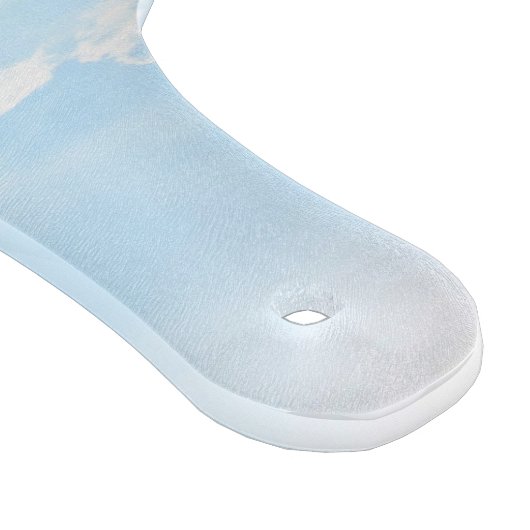 Benutzerdefiniertes Foto-Zuschnitt mit Text Schneidebrett (Ecke)