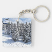 Benutzerdefiniertes Foto zweiseitig Personalisiert Schlüsselanhänger (Rückseite)