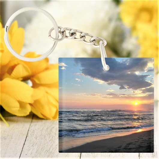 Benutzerdefiniertes Foto zweiseitig Personalisiert Schlüsselanhänger