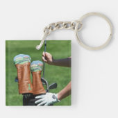 Benutzerdefiniertes Foto zweiseitig Personalisiert Schlüsselanhänger (Rückseite)