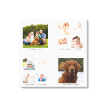 Benutzerdefiniertes Fotocollage 4 Panel Gruppieren