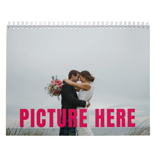 BENUTZERDEFINIERTES FOTOCOVER ERINNERUNGSBILD KALENDER (Titelbild)