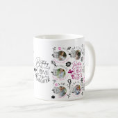 Benutzerdefiniertes Fotodesign zum Geburtstag der Kaffeetasse (VorderseiteRechts)