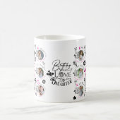 Benutzerdefiniertes Fotodesign zum Geburtstag der Kaffeetasse (Mittel)