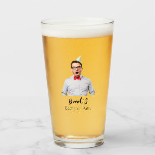 Benutzerdefiniertes Fotogeschenk Party Bier Glas