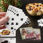 Benutzerdefiniertes Fotoliebesskript Spielkarten (In Situ)
