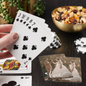 Benutzerdefiniertes Fotoliebesskript Spielkarten (In Situ)