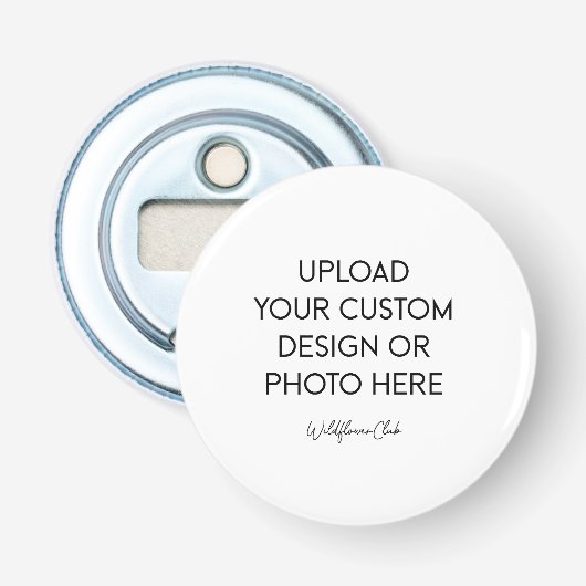Benutzerdefiniertes Fotologo Flaschenöffner (Vorderseite)