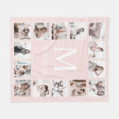 Benutzerdefiniertes Fotomaterial Personalisiert Bl Fleecedecke (Vorderseite (Horizontal))