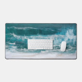 Benutzerdefiniertes Fotomaterial Personalisiert Mo Schreibtischunterlage (Tastatur & Maus)