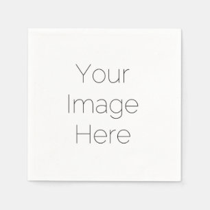 Benutzerdefiniertes Fotopapier Serviette – Persona