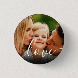 Benutzerdefiniertes Fotoskript Liebe Button