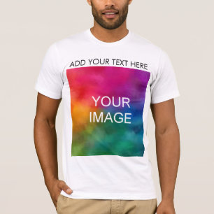 Benutzerdefiniertes Frontdesign Hinzufügen von Fot T-Shirt