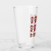 Benutzerdefiniertes Frühlings-Schmetterling-Blumen Glas (Rechts)