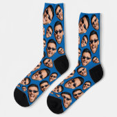 Benutzerdefiniertes Funny Funny Funny Foto überall Socken (Linkes Detail)