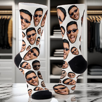 Benutzerdefiniertes Funny Funny Funny Foto überall Socken