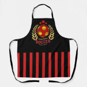 Benutzerdefiniertes Fußball-Logo Schürze (Vorderseite)