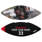 Benutzerdefiniertes Fußball mit Name, Nummer, Team Football (Paneele)