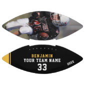 Benutzerdefiniertes Fußball mit Name, Nummer, Team Football (Paneele)