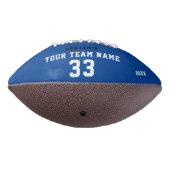 Benutzerdefiniertes Fußball mit Name, Nummer, Team Football (Gedreht 270)