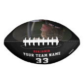Benutzerdefiniertes Fußball mit Name, Nummer, Team Football (Vorderseite)