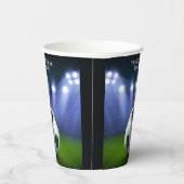 Benutzerdefiniertes Fußballstadion Pappbecher (Rechts)