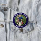 Benutzerdefiniertes Fußballteam-Foto Button (Beispiel)