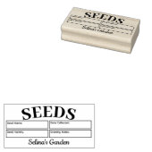 Benutzerdefiniertes Gartensaatgut Gummistempel (Stempel)