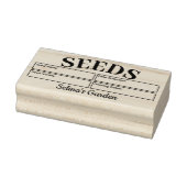 Benutzerdefiniertes Gartensaatgut Gummistempel (Stempel)