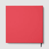 Benutzerdefiniertes Gästebuch für Tomato Red Ink S (Rückseite)