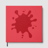 Benutzerdefiniertes Gästebuch für Tomato Red Ink S (Vorderseite)